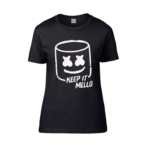Keep It Mello Dj Marsmello Birthday  Women's T-Shirt Tee