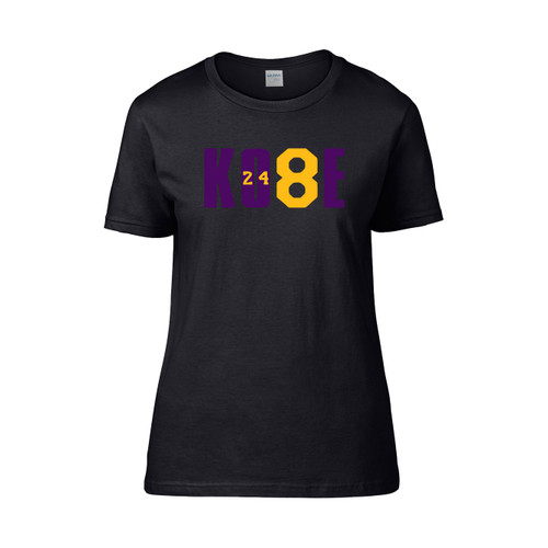 Kobe Bryant Mamba Goat 824 Lakers Kobe Inspired Kobe Los Angeles  Women's T-Shirt Tee