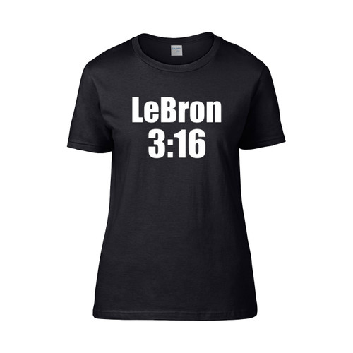 Lebron 3 16 Tshirt Lebron James Nba Lakers Steve Austin  Women's T-Shirt Tee