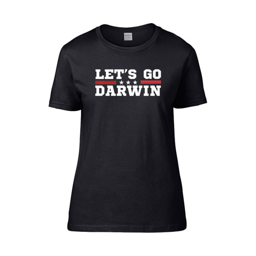 Let S Go Darwin Star  Women's T-Shirt Tee