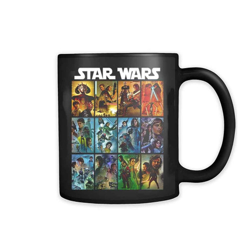 Star Wars Celebration Mural Art Panels V2 11oz Mug