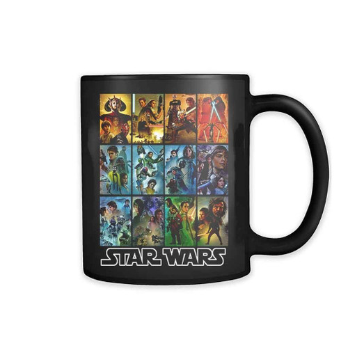 Star Wars Celebration Mural Art Panels 11oz Mug