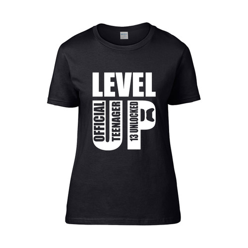 Level 13 Unlocked Warning Offical  Women's T-Shirt Tee