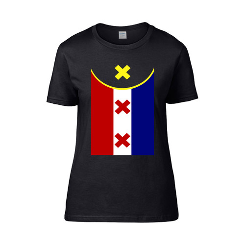 Lmanberg Vertical Flag  Women's T-Shirt Tee Lmanberg Vertical Flag  Women's T-Shirt Tee