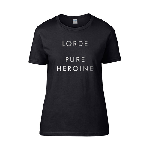 Lorde Pure Heroine  Women's T-Shirt Tee