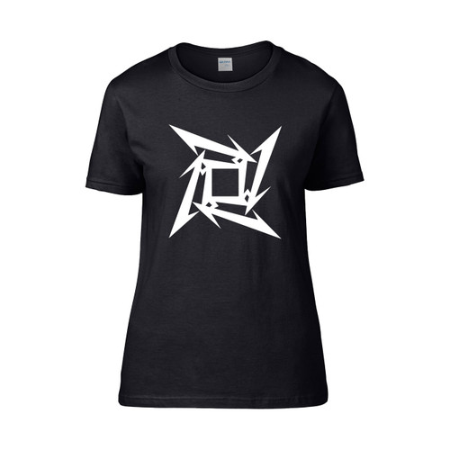 Metallica Star Logo  Women's T-Shirt Tee