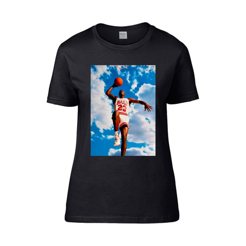 Michael Jordan Chicago Bulls Vintage Rap Astroworld Travis Scott Rodman  Women's T-Shirt Tee