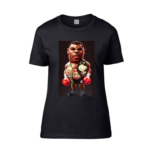 Mike Tyson Iconic Boxer Champion Belt Fighter Boxing  Women's T-Shirt Tee