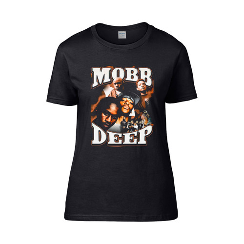 Mobb Deep Band Retro Vintage Design Hip Hop Rap  Women's T-Shirt Tee