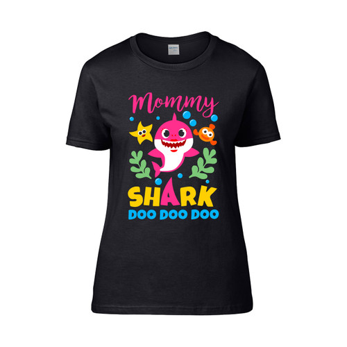 Momma Shark Doo Doo Doo  Women's T-Shirt Tee