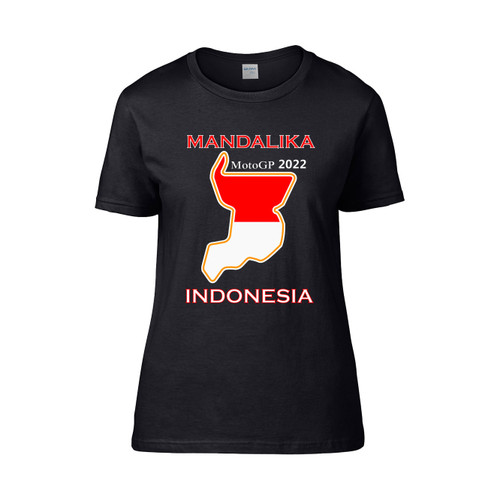 Motogp 2022 Mandalika Circuit International Lombok Indonesia  Women's T-Shirt Tee Motogp 2022 Mandalika Circuit International Lombok Indonesia  Women's T-Shirt Tee