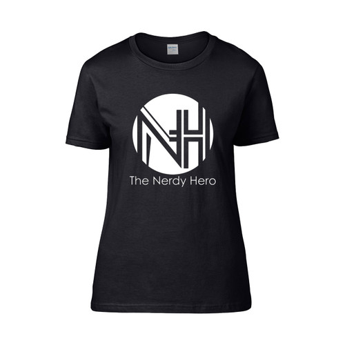 Nerdy Hero Logo  Women's T-Shirt Tee