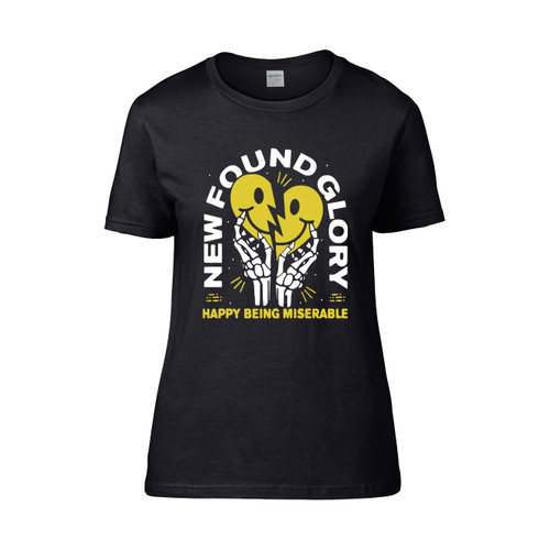 New Found Glory Happy Being Miserable  Women's T-Shirt Tee