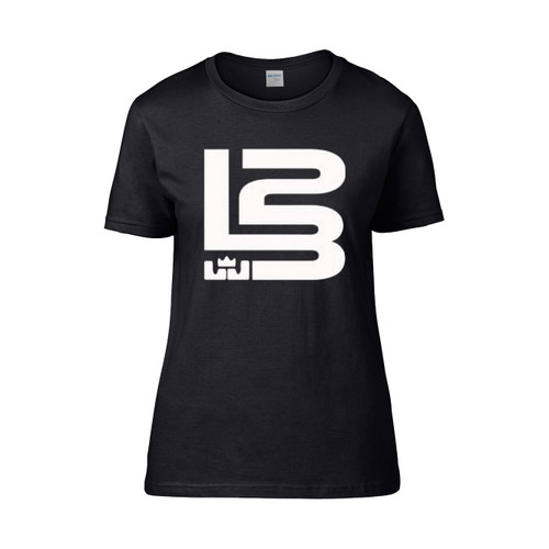 New Lebron James King Logo L23  Women's T-Shirt Tee