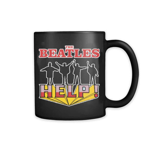 The Beatles Stop Worrying Help Band 11oz Mug