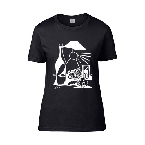 Pablo Picasso Nature Morte Lithograph  Women's T-Shirt Tee