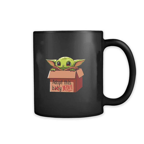 Adopt This Baby Jedi 11oz Mug Adopt This Baby Jedi 11oz Mug