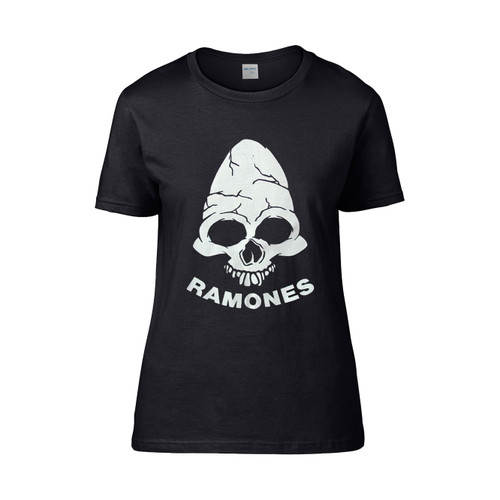 Ramones Skull  Women's T-Shirt Tee
