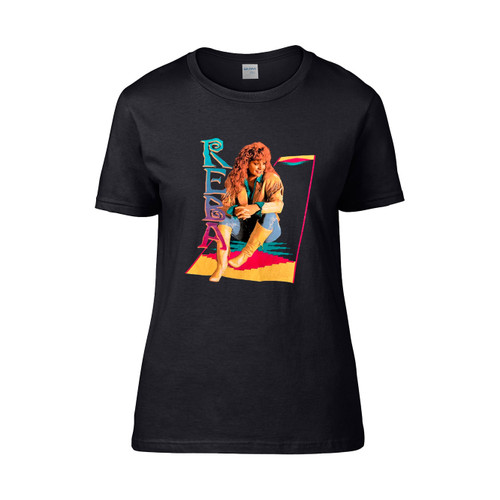 Reba Mcentire Rebe Mcentire Portrait Vintage  Women's T-Shirt Tee