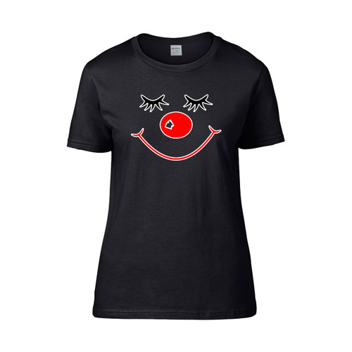Red Nose Smiley Face 2022  Women's T-Shirt Tee