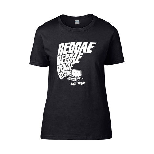 Reggae Ska Music Jamaica  Women's T-Shirt Tee