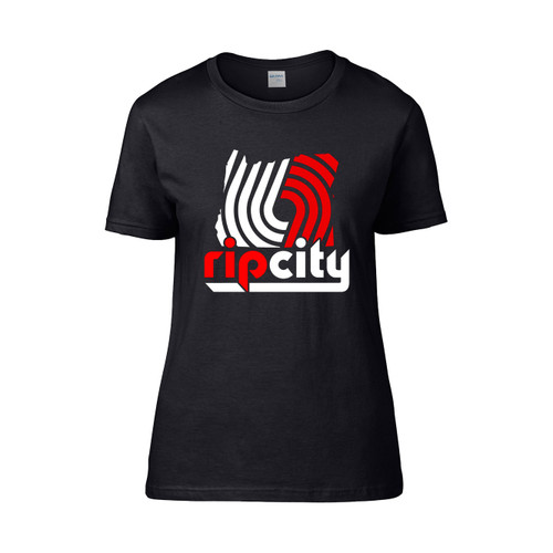 Rip City Portland Trail Blazers  Women's T-Shirt Tee