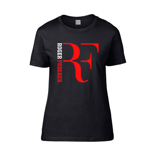 Roger Federer Logo  Women's T-Shirt Tee