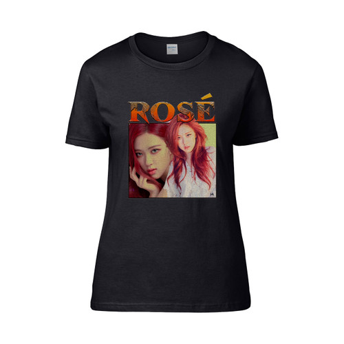 Rose Blackpink Raptee  Women's T-Shirt Tee