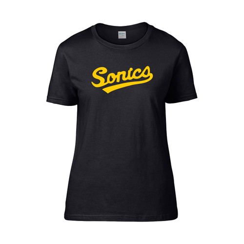 Seattle Sonic Best Logo  Women's T-Shirt Tee