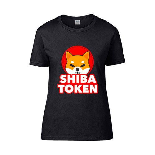 Shiba Inu Coin Shib Token Crypton Cryptocurrency  Women's T-Shirt Tee