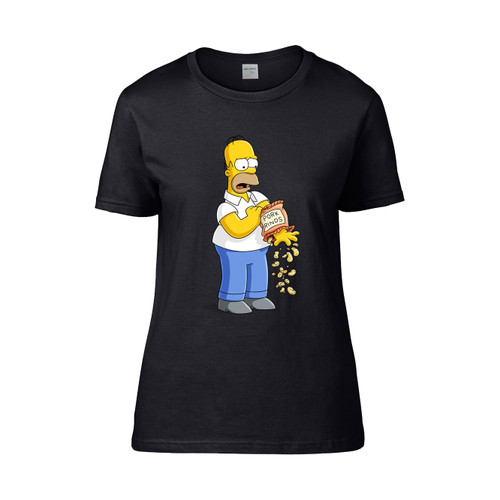 Simpsons Homer Simpson  Women's T-Shirt Tee