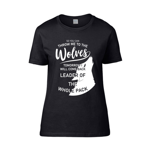 So You Can Throw Me To The Wolves Bmth  Women's T-Shirt Tee