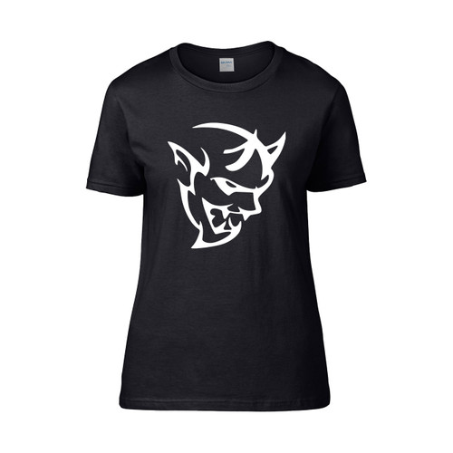 Srt Demon Challenger Logo Classic  Women's T-Shirt Tee