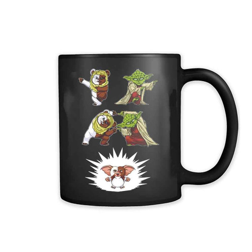 Ewok Fusion Yoda Funny Is Gremlins Gizmo Mogwai Parody 11oz Mug