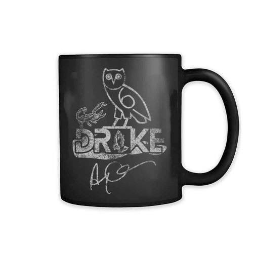 Drake Albums Logo Grey Grunge 11oz Mug