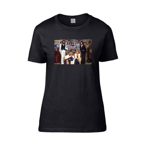 Stevie Nicks Lindsey Buckingham Rock Legends Fleetwood Mac  Women's T-Shirt Tee