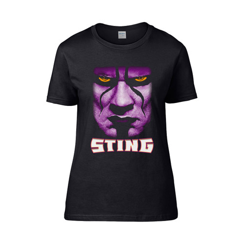Sting Wrestling Wcw Wwf  Women's T-Shirt Tee