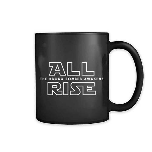 All Rise For Aaron Judge Yankees Bronx Bomber Star Wars 11oz Mug