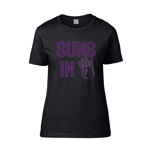 Suns In 4 Phoenix Basketball Playoffs  Women's T-Shirt Tee