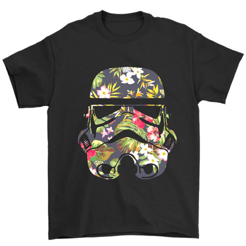 Star Wars Tropical Stormtrooper Floral Man's T-Shirt Tee