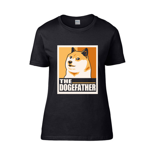The Dogefather Dogecoin  Women's T-Shirt Tee