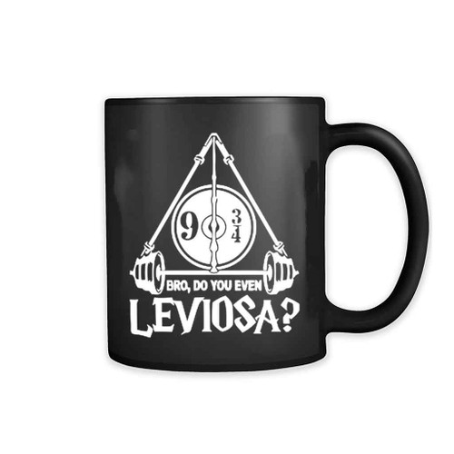 Bro Do You Even Leviosa Deathly Hallows 9 And 3 4 11oz Mug