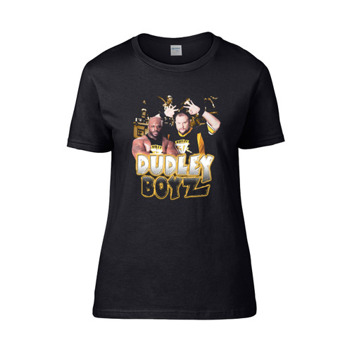 The Dudley Boyz Team 3D Wrestling Wcw Wwf  Women's T-Shirt Tee