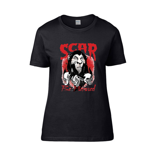 The Lion King Scar Be Prepared  Women's T-Shirt Tee