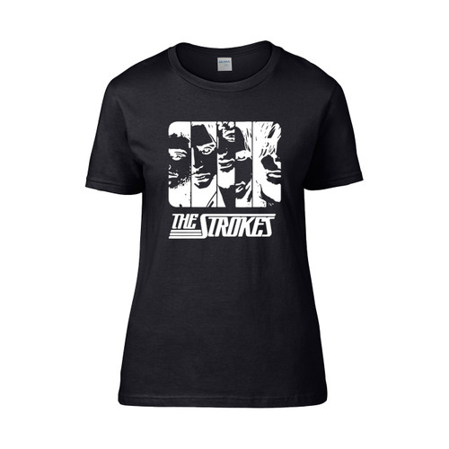 The Strokes Indie Rock Band  Women's T-Shirt Tee