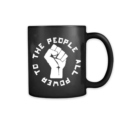 All Power To The People Logo 11oz Mug