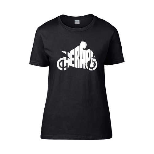 Therapy Super Sport Bike Motorcycle  Women's T-Shirt Tee