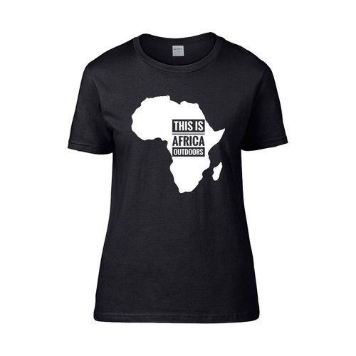 This Is Africa Outdoors Merchandise  Women's T-Shirt Tee