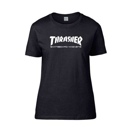 Thrasher Skate Magazine Skate Skateboard  Women's T-Shirt Tee