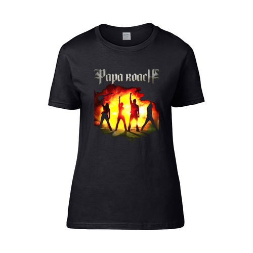Time For Annihilation Papa Roach  Women's T-Shirt Tee